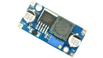 Підвищуючий перетворювач DС-DC XL6009 4-38В 4А (10076) Підвищуючий перетворювач DС-DC XL6009 4-38В 4А (10076)