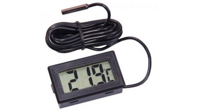 Термометр з LCD-дисплеєм і виносним датчиком 5м (10361) Термометр з LCD-дисплеєм і виносним датчиком 5м (10361)