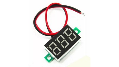 Вольтметр мініатюрний цифровий 4.5-32V 0.36 (10622) Вольтметр мініатюрний цифровий 4.5-32V 0.36 (10622)