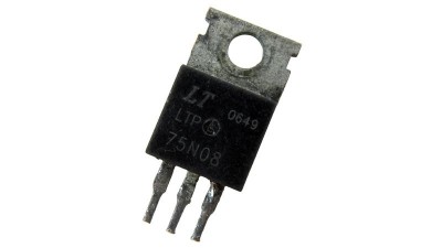 Транзистор польовий RU75N08R N-ch MOSFET 80A 75V TO-220 б.у оригінал (18073) Транзистор польовий RU75N08R N-ch MOSFET 80A 75V TO-220 б.у оригінал (18073)