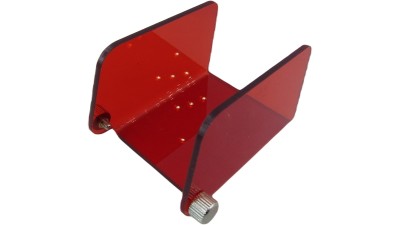 Захисне скло лазерної головки 190-540нм 60мм червоний (19029) Захисне скло лазерної головки 190-540нм 60мм червоний (19029)