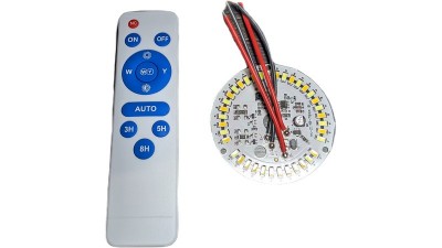 Лампа LED 25W 36 світлодіодів 5730 від акумулятора 3.2V з пультом (19258) Лампа LED 25W 36 світлодіодів 5730 від акумулятора 3.2V з пультом (19258)