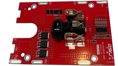 Захисна плата високої потужності для літієвих батарей 60А 21V (20788)