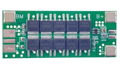 BMS 2S 20A 8.4V Li-Ion плата захисту для акумуляторів (21016)