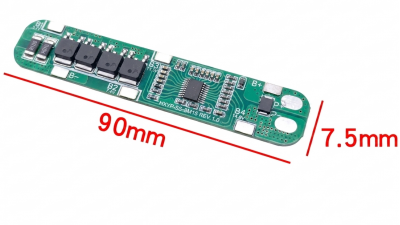 Плата захисту акумулятора BMS Li-Ion 5S 21V 15A (16257)