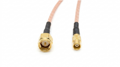 Перехідник-пігтейл SMA male — MCX female коаксіальний кабель RG316 20см 50R (21052)