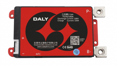 Плата захисту заряду розряду акумулятора BMS Daly Li-Ion 24V 100A 7S (20911)