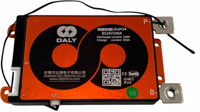 Плата Daly BMS LiFePO4 24V 8S 100A (20763)