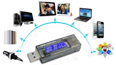 USB тестер ємності детектор Keweisi KWS-V21 (10011)