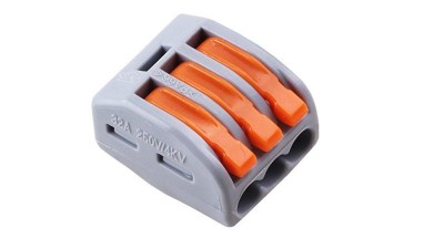 Клема швидкого монтажу з'єднувач 3P PCT213 (10033)