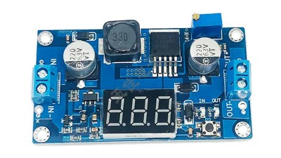 DC Підвищуючий XL6009 з вольтметром до 50V (10038)