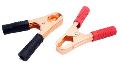 Алігаторний затиск проводів крокодил 100А 95мм 2шт (10047)