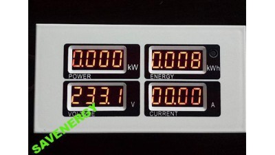 Лічильник електрики ватметр AC 80-260V 100A TTL (10059)