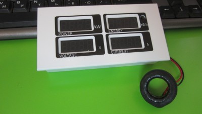 Лічильник електрики ватметр AC 80-260V 100A TTL (10059)