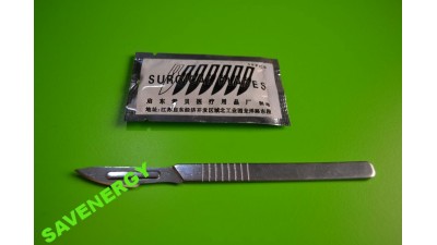 Ручка-тримач до скальпелю скальпель (10094)