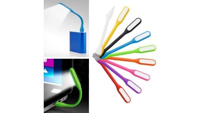 Гнучкий USB світильник для клавіатури різні кольори (10098)