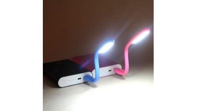 Гнучкий USB світильник для клавіатури різні кольори (10098)