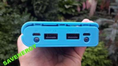 LCD Power Bank Портативна Зарядка 8*18650 2.1A (10106)