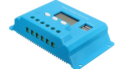Контролер заряду PWM 30A 12-24 з LCD і USB  (10122)