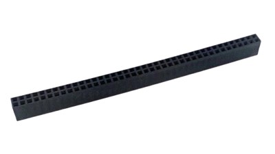 Планка роз'єми штирові PLS-40 40pin два ряди 2.54мм (10124)