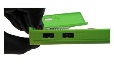 LCD Power Bank Портативна Зарядка 5*18650 2.1A (10126)