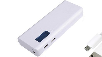 LCD Power Bank Портативна Зарядка 5*18650 2.1A (10127)