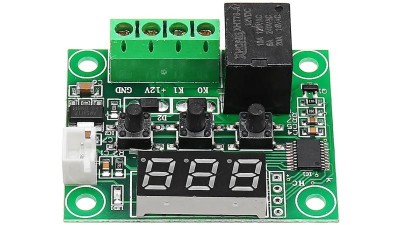 Термостат терморегулятор XTWH-W1209 -50 .. + 110C 12В (10133)