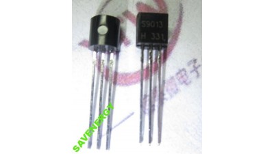 Транзистор S9013 NPN TO-92 5шт (10142)
