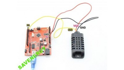 Датчик температури вологості DHT21 AM2301 1.36A 5V (10147)