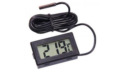 Термометр з LCD-дисплеєм і виносним датчиком 2м (10167)