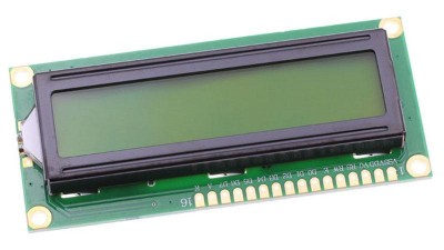 Дисплей 1602A зелений HD44780 Arduino AVR Pic (10173)