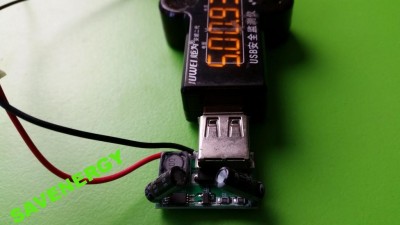 Підвищуючий DC / DC для сонячних панелей 5V 1A (10184)