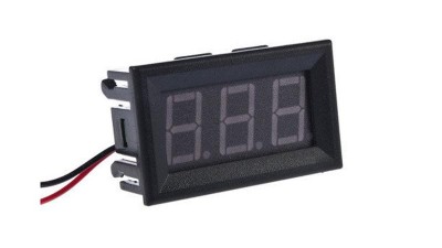 Цифровий монтажний вольтметр постійного струму DC 4.5-30В (10185)