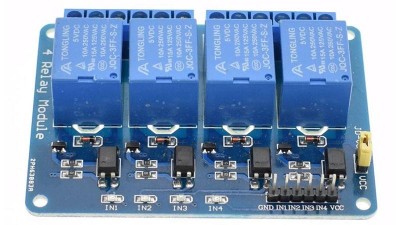 4-х канальний модуль реле 05VDC для Arduino AVR ARM Pic (10198)