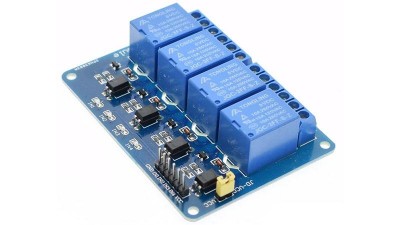 4-х канальний модуль реле 05VDC для Arduino AVR ARM Pic (10198)