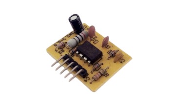 Плата драйвер високовольтного шок інвертора UC3845 (10199)