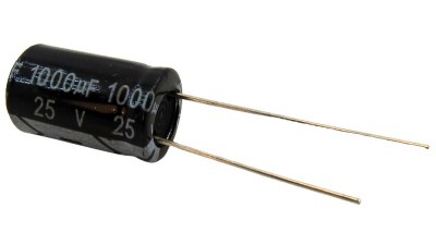 Конденсатор електролітичний 1000uF 25V (10204)