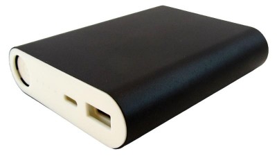 Корпус Power Bank Портативна Зарядка 4*18650 micro usb чорний (10219)