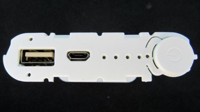 Корпус Power Bank Портативна Зарядка 4*18650 micro usb чорний (10219)