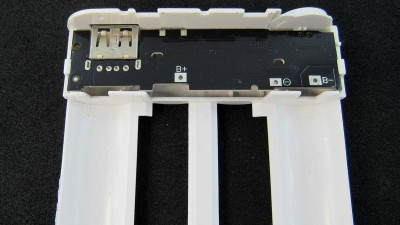 Корпус Power Bank Портативна Зарядка 4*18650 micro usb чорний (10219)