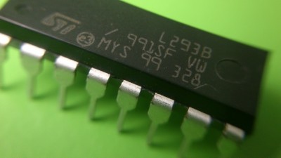 Мікросхема драйвера двигунів L293B DIP16 (10233)