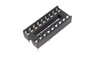 Панелька для мікросхем IC гніздо dip-18pin (10236)