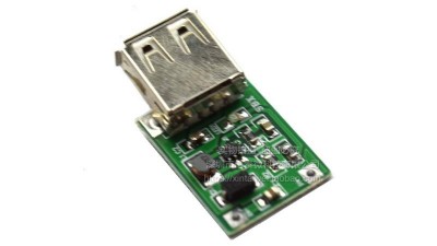 Перетворювач підвищуючий DC-DC 0.9-5V 600mA USB (10245)