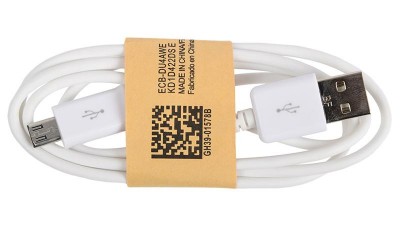 Універсальний data кабель micro usb to usb білий (10246)