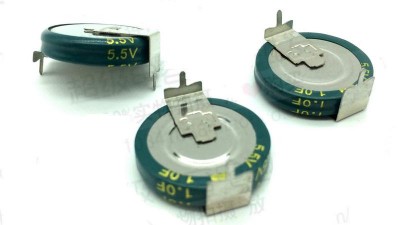 Суперконденсатор ионистор конденсатор 5.5V 1.0F (10258)