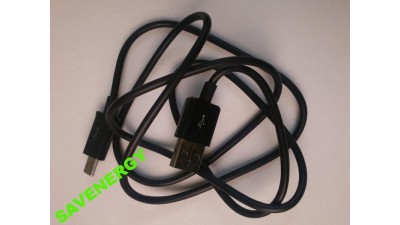 Універсальний data кабель micro usb to usb чорний (10271)