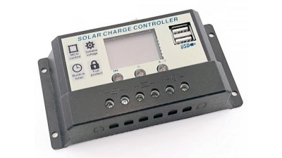 Сонячний контролер 20A 48V з двома USB (10286)