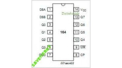 Регістр зсувний 8 біт 74HC164D SOP (10303)