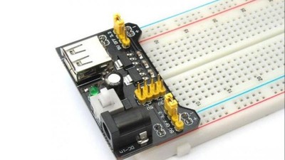 Модуль живлення макетних плат MB102 3.3 / 5В Arduino (10380)
