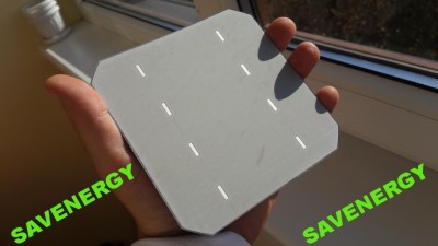 Сонячна панель 125 * 125 батарея монокремній 2.73W (10393)